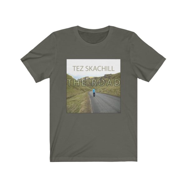 Tez Skachill - The Road EP T-shirt Tee Unisex Army