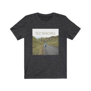 Tez Skachill - The Road EP T-shirt Tee Unisex Dark Grey Heather